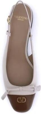 Valentino Garavani Stijlvolle Slingback Ballerina met Strik