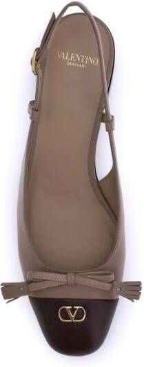 Valentino Garavani Stijlvolle Slingback Ballerina met Strik