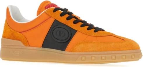 Valentino Garavani Stijlvolle Sneakers voor een Trendy Look Orange Heren