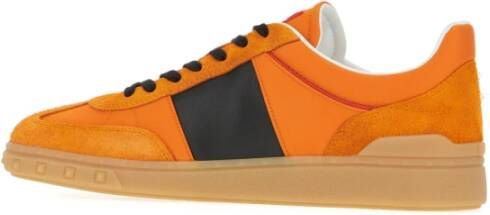 Valentino Garavani Stijlvolle Sneakers voor een Trendy Look Orange Heren