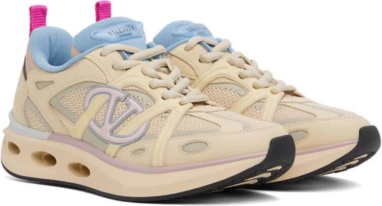 Valentino Garavani Stijlvolle Sneakers voor Heren Beige Dames