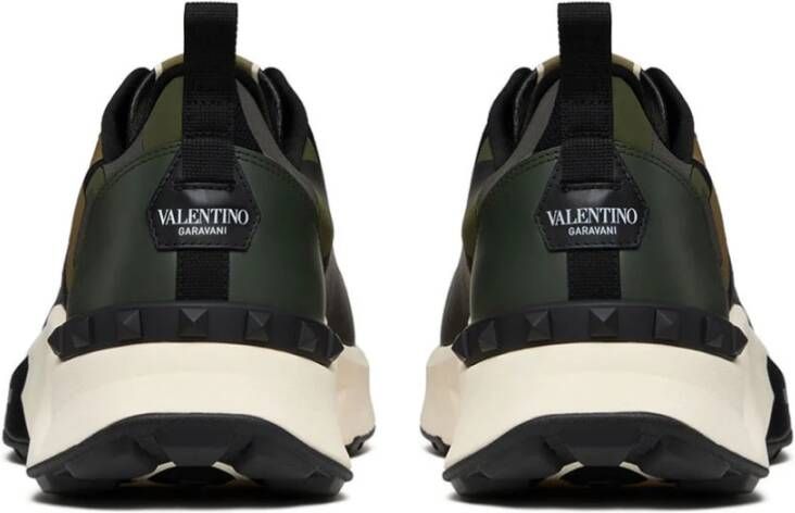 Valentino Garavani Stijlvolle Sneakers voor Modebewuste Individuen Green Heren