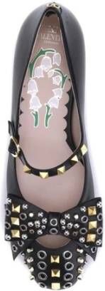 Valentino Garavani Strik Eyelet Ballerina's met Studs