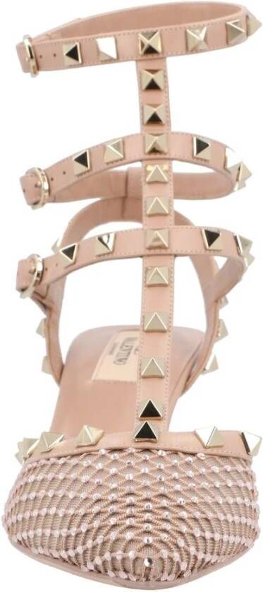 Valentino Garavani Studded Enkelband Leren Pumps