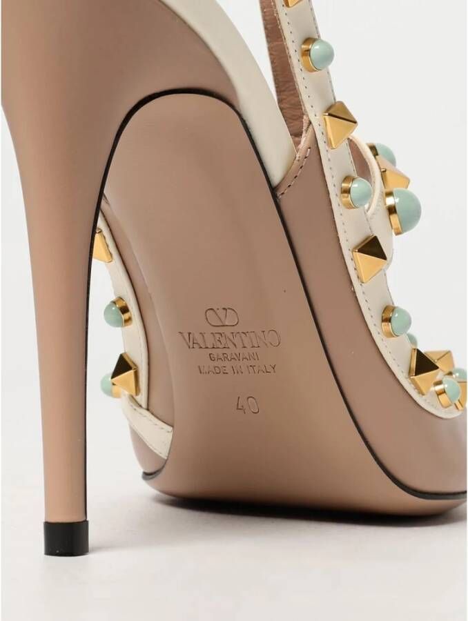 Valentino Garavani Studded Leather Court Shoes