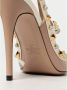 Valentino Garavani Studded Leather Court Shoes - Thumbnail 2