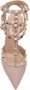 Valentino Garavani Studded Leather Slingback Heels Pink Dames - Thumbnail 2