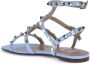 Valentino Garavani Studded Leren Enkelband Sandalen - Thumbnail 2