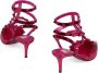 Valentino Garavani Studded Leather Slingback Pumps - Thumbnail 2