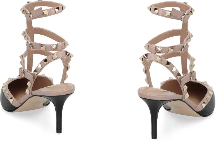 Valentino Garavani Studded Patent Leren Slingback Hakken