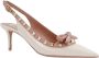 Valentino Garavani Studded Slingback Sneakers van Lakleer White Dames - Thumbnail 2