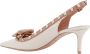 Valentino Garavani Studded Slingback Sneakers van Lakleer White Dames - Thumbnail 3