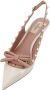 Valentino Garavani Studded Slingback Sneakers van Lakleer White Dames - Thumbnail 4