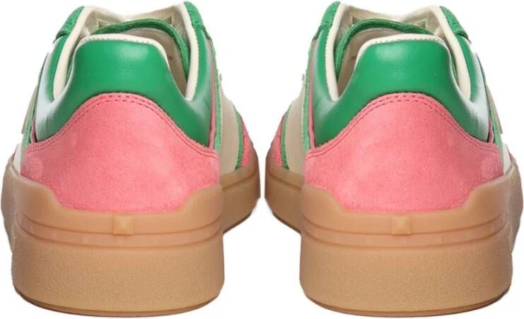 Valentino Garavani Suède sneakers met VLogo-detail Multicolor Dames