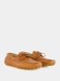 Valentino Garavani Tabak Leren Bootschoen Loafer - Thumbnail 2