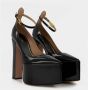 Valentino Garavani Zwarte Patentleren Tan-Go Platform Pumps Black Dames - Thumbnail 7