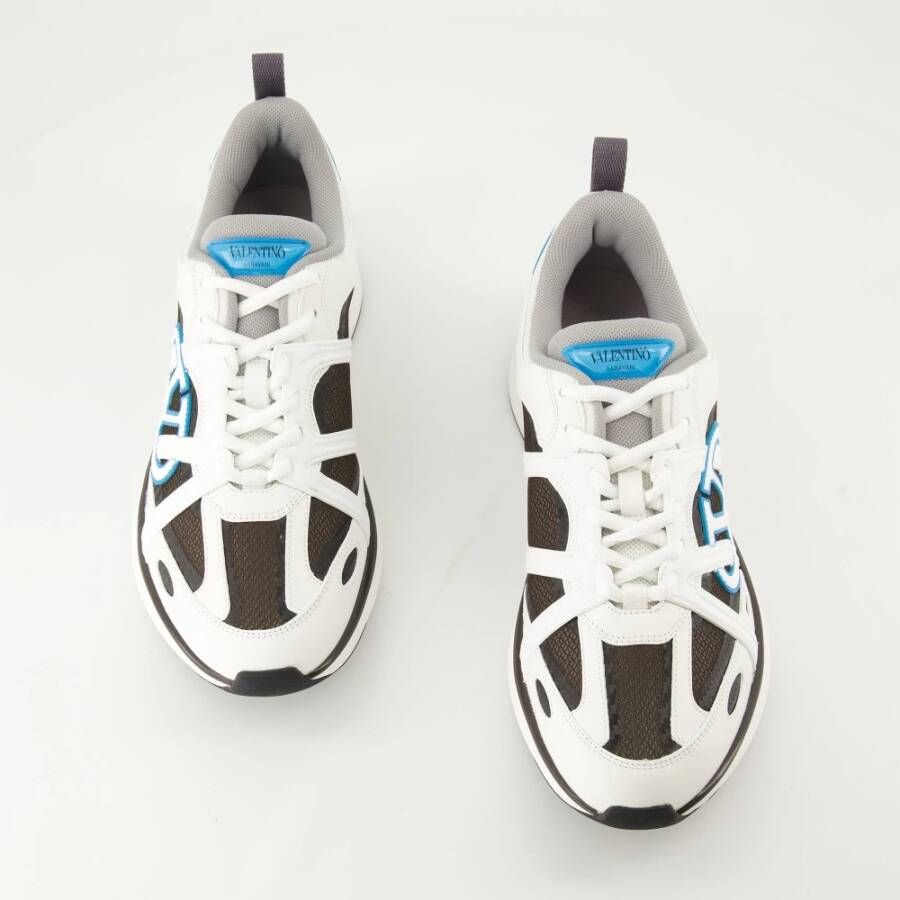 Valentino Garavani Tricolor Leren en Mesh Sneakers