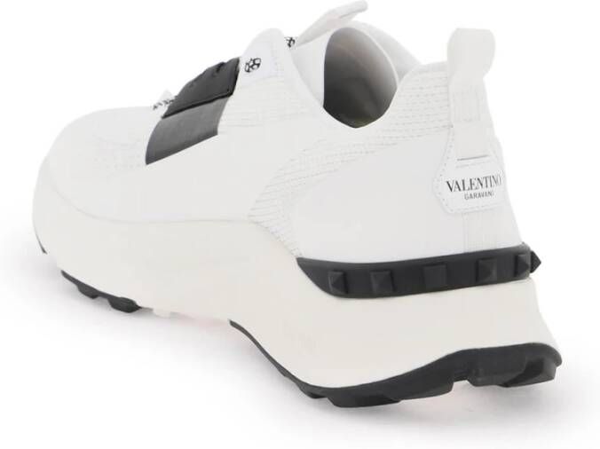 Valentino Garavani True Act Mesh Sneakers White Heren