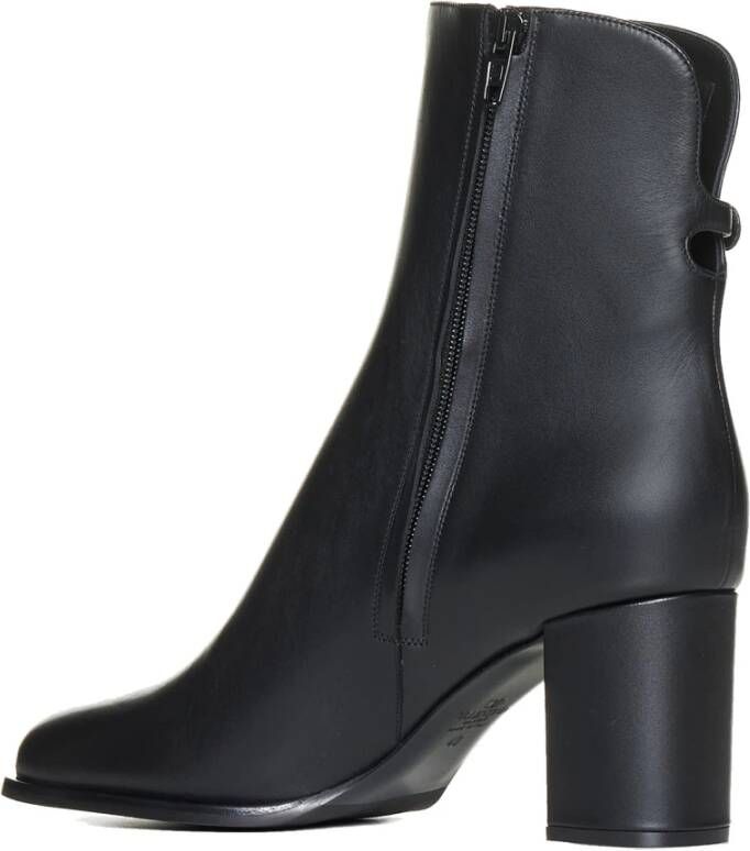 Valentino Garavani V Logo Signature Leren Laarzen Black Dames