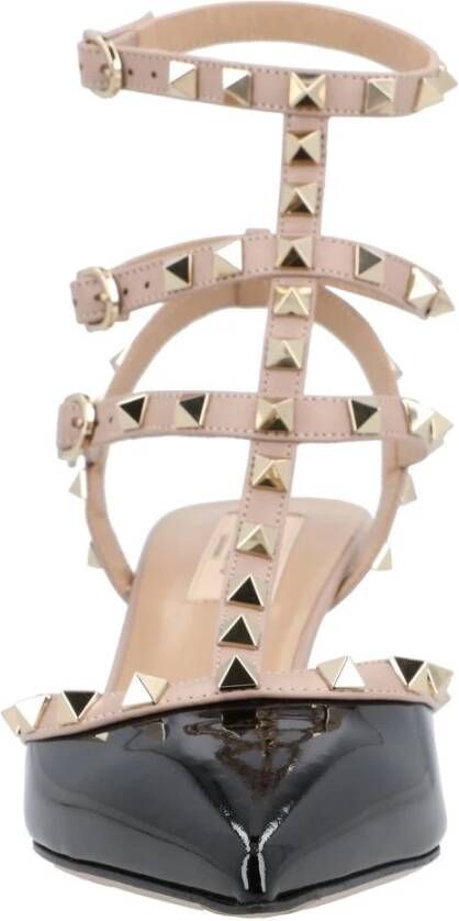Valentino Garavani Versierde hak sandalen met enkelband