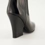 Valentino Garavani VLogo Beatles Laarzen Zwart Leer Black Dames - Thumbnail 5