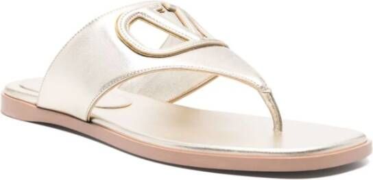 Valentino Garavani Vlogo Cut-Out leren sandalen