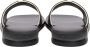 Valentino Garavani VLogo Detail Instap Sandalen Wit Zwart Black Dames - Thumbnail 3