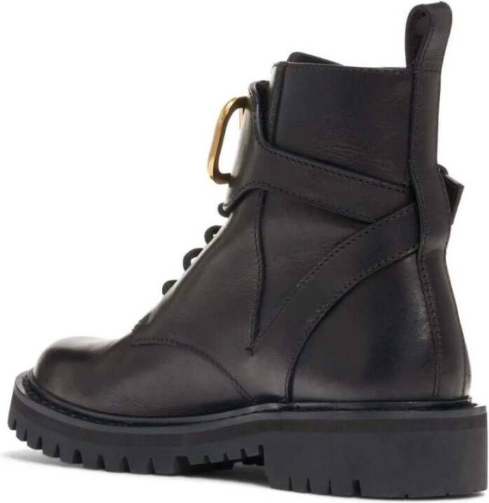 Valentino Garavani VLogo Signature Combat Boots Zwart Dames