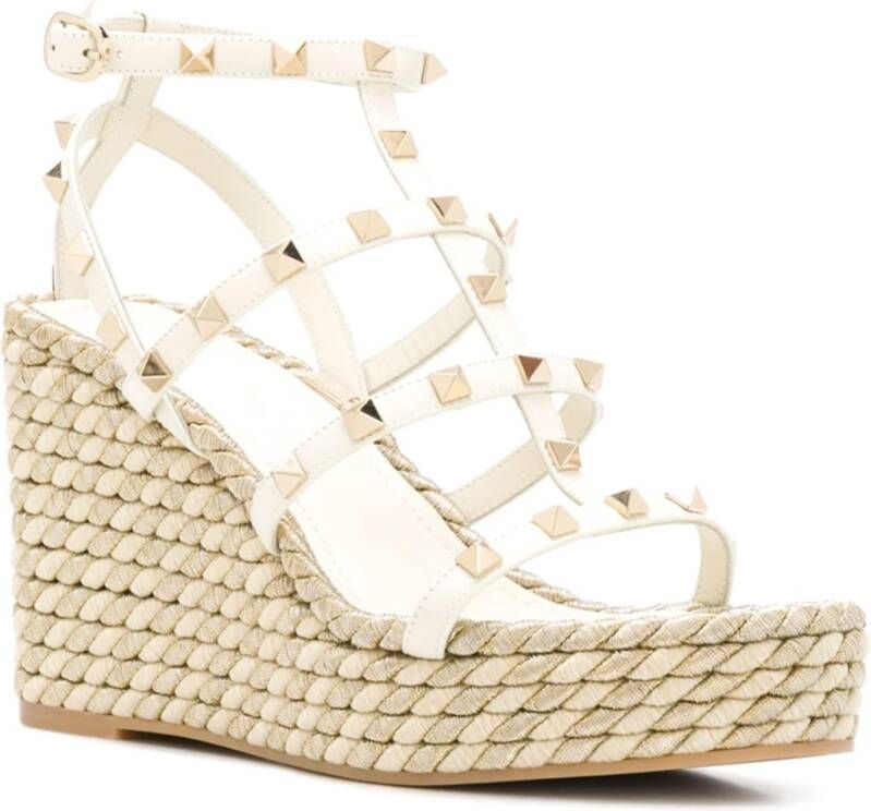 Valentino Garavani Wedges Beige Dames