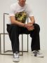 Valentino Garavani Wit Paarse Logo Lage Sneakers - Thumbnail 2