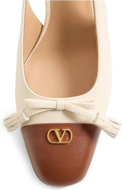 Valentino Garavani Witte hak sandalen