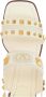 Valentino Garavani Witte leren VLogo sandalen White Dames - Thumbnail 4