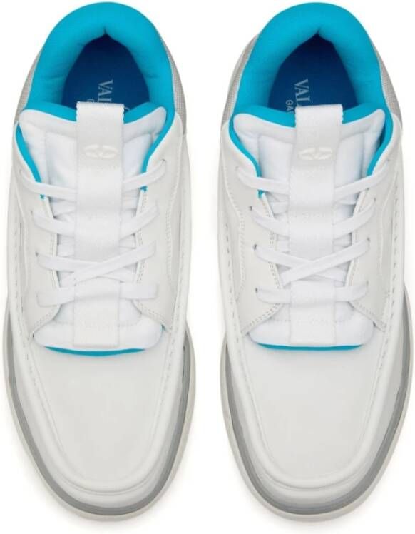 Valentino Garavani Witte platte schoenen Elegante stijl White Heren