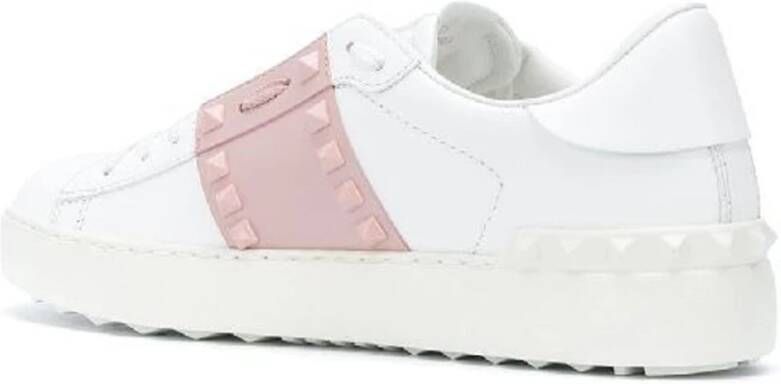 Valentino Garavani Witte Rockstud Sneakers White Dames