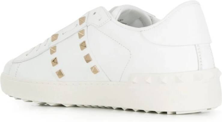 Valentino Garavani Rockstud Untitled Sneakers White Heren
