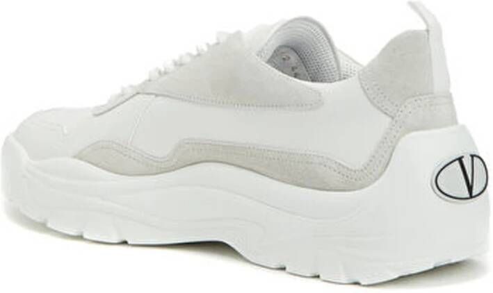 Valentino Garavani Witte Sneakers Gumboy Low-Top Design