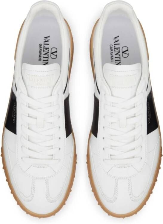 Valentino Garavani Witte Sneakers Klassiek Model Multicolor Heren