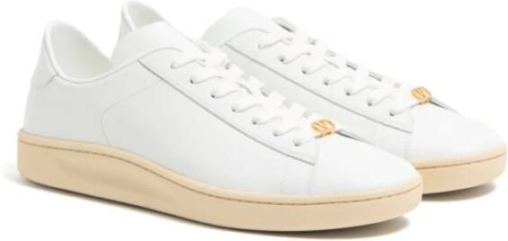 Valentino Garavani Witte Sneakers VLogo Handtekening Rubberen Zool