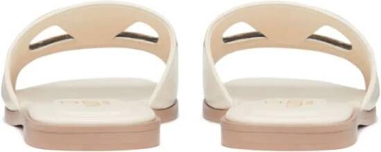 Valentino Garavani Witte VLogo Signature Sandalen White Dames