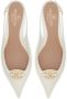 Valentino Garavani Witte Hakken Sandalen White Dames - Thumbnail 3