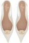 Valentino Garavani Witte VLogo Signature Platte Schoenen White Dames - Thumbnail 3