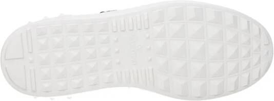 Valentino Garavani Witte zwarte leren herensneakers
