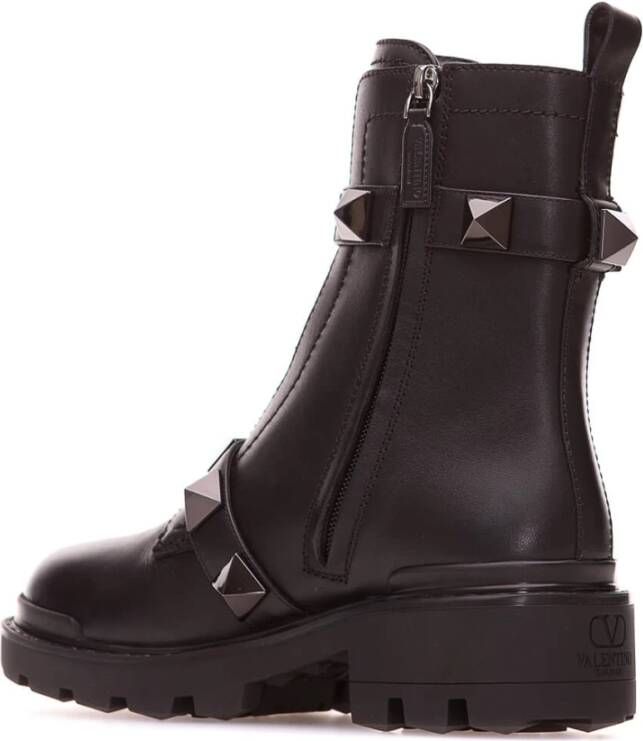 Valentino Garavani WW2 Gevechtslaarzen Black Dames