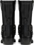 Valentino Garavani Zwarte Bikerlaarzen met Studs Black Dames - Thumbnail 3