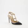 Valentino Garavani Pumps & high heels Rockstud Ankle Strap T.65 in beige - Thumbnail 6