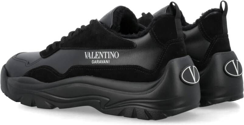 Valentino Garavani Zwarte Gumboy Sneakers Black Heren