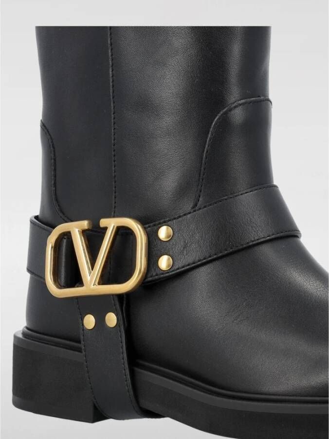 Valentino Garavani Biker VLogo Enkellaarsjes