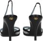 Valentino Garavani Zwarte leren hoge hakken pumps - Thumbnail 2