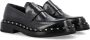 Valentino Garavani Zwarte Leren Rockstud Sandalen Black - Thumbnail 2