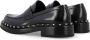 Valentino Garavani Zwarte Leren Rockstud Sandalen Black - Thumbnail 3